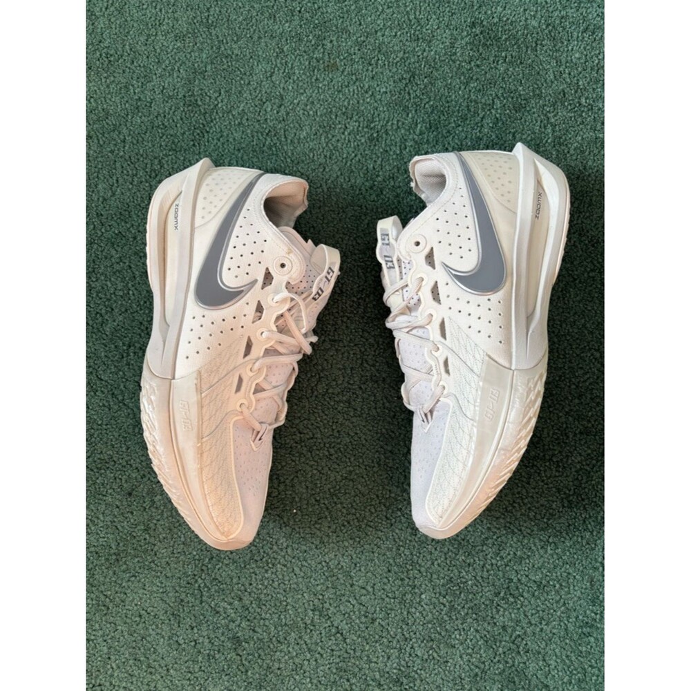 Nike Air Zoom GT Cut 3 Sail Smoke Grey Basketball Shoes Mens Size 14 DV2913-106
